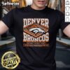 Official Denver Broncos Heater T-Shirt featuring team logo and vibrant colors, perfect for fans and game day wear.