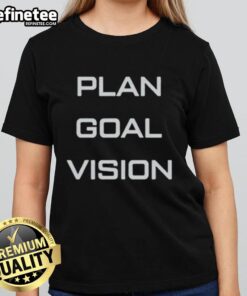 Official Family Stone Harry Levin Goal Plan Vision Ladies Tee featuring vibrant graphics and a stylish fit for women.