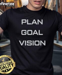 Official Family Stone Harry Levin Goal Plan Vision T-Shirt featuring a bold graphic design and vibrant colors.