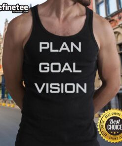 Official Family Stone Harry Levin Goal Plan Vision Tank Top showcasing vibrant design for stylish summer wear.