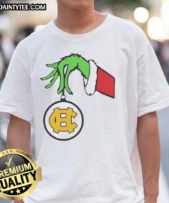 Official Harris County High School Grinch Favorite County Christmas 2025 T-Shirt featuring a festive design.