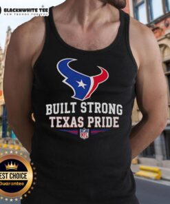 Official Houston Texans Football tank top showcasing strong Texas pride with team logo and vibrant colors.