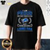 Alt Text: Official I Am Proud Of Many Things In Life But Nothing Beats Being A Detroit Lions Fan T-Shirt design