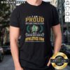 Alt Text: Official I Am Proud Of Many Things In Life But Nothing Beats Being A Oakland Athletics Fan T-Shirt design.