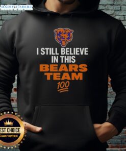 Official I Still Believe In This Bears Team Hoodie in navy blue, showcasing team spirit and stylish design for fans.