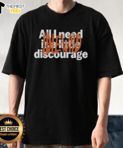 Official Idlewild All Need Is A Little Discourage T-Shirt featuring unique design and vibrant colors for fans.