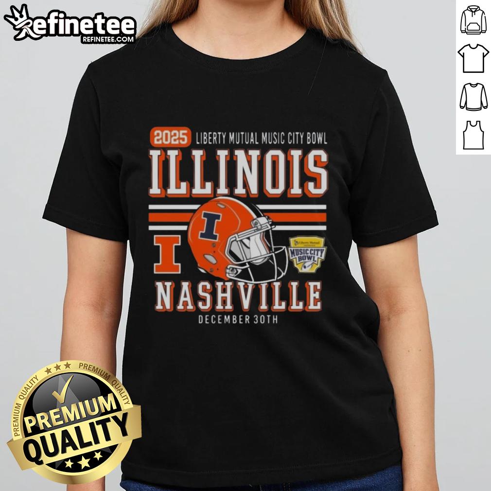 official-illinois-fighting-illini-football-2025-liberty-mutual-music-city-ladies-tee Official Illinois Fighting Illini Football 2025 Liberty Mutual Music City Ladies Tee in vibrant colors and stylish design.