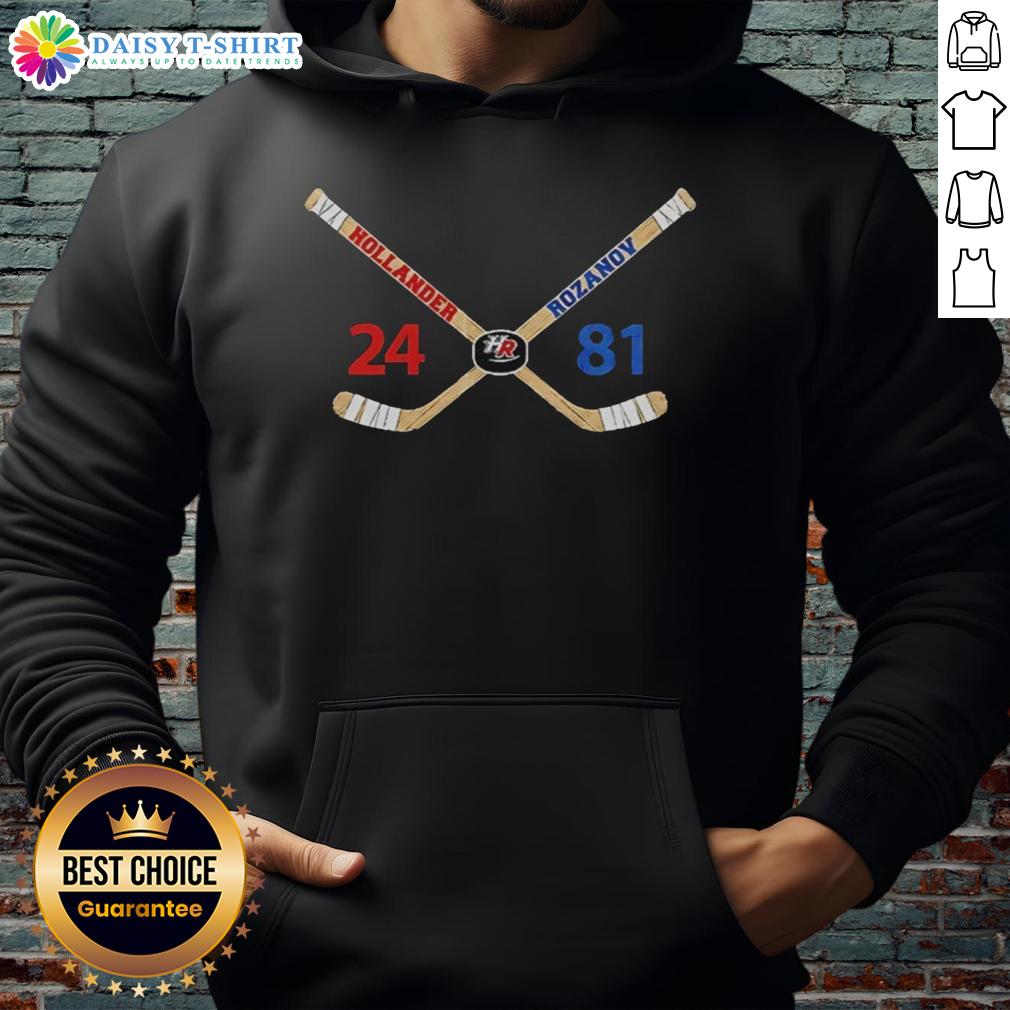 Official Ilya Rozanov And Shane Hollander Heated Rivalry Inspired Hockey Love Line Hoodie Official Ilya Rozanov and Shane Hollander rivalry hoodie showcasing a vibrant design for hockey love fans.