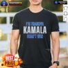 Official I'M Thankful Kamala Didn't Win T-Shirt featuring bold text design, perfect for expressing political opinions.