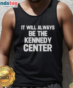 Official Kennedy Center tank top featuring a stylish design, perfect for showcasing your love for the arts.