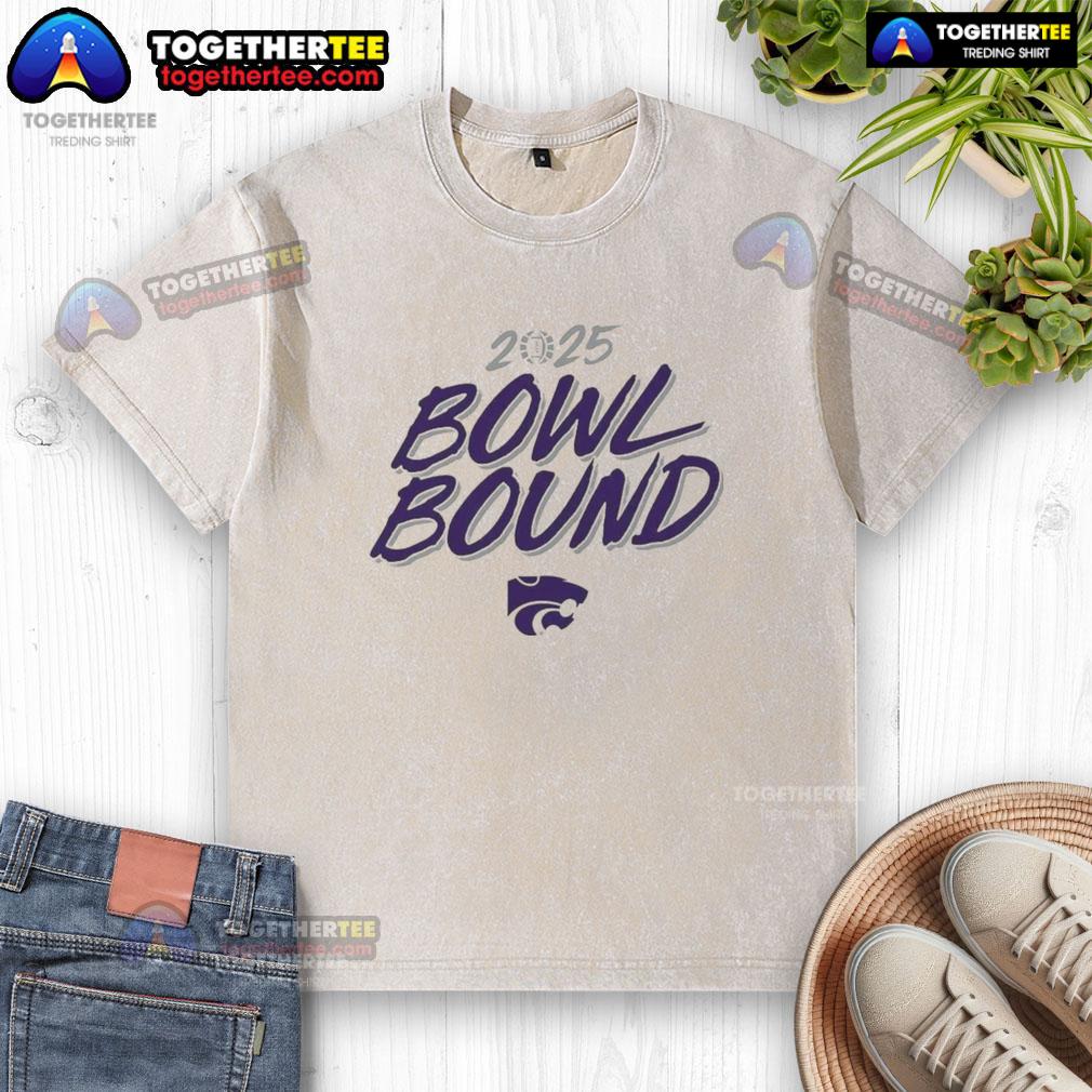 Official Kansas State Wildcats 2025 Bowl Bound Washed T Shirt