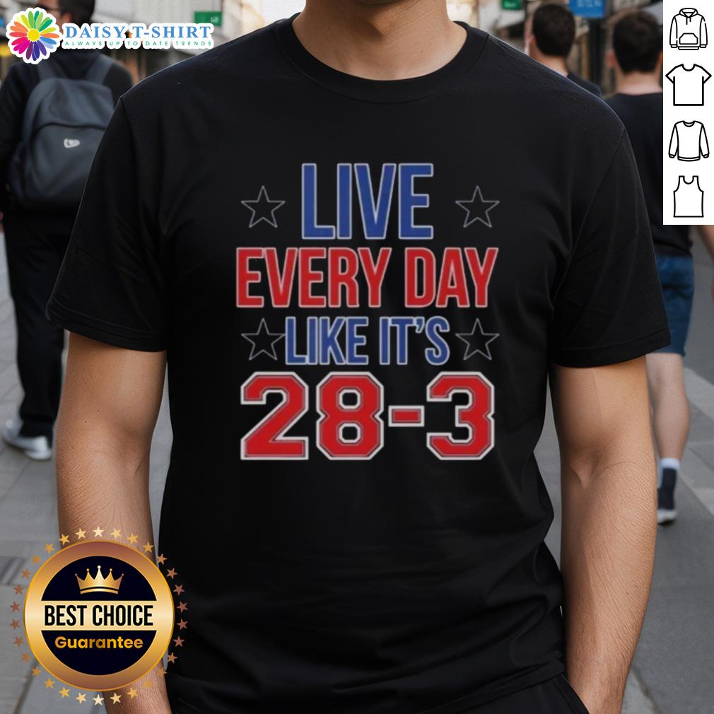 Official Live Everyday Like It'S 28 3 High Quality T Shirt Official Live Everyday Like It's 28-3 High Quality T-Shirt featuring bold graphics and soft fabric for ultimate comfort.
