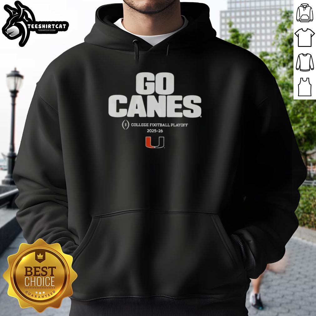 official-miami-hurricanes-football-2025-cfb-playoff-slogan-hoodie Official Miami Hurricanes Football 2025 CFB Playoff Slogan Hoodie in vibrant colors, perfect for fans and supporters.
