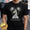 Official Mickey Hands Heart Love T-Shirt for Las Vegas Raiders Football fans, showcasing team spirit and playful design.