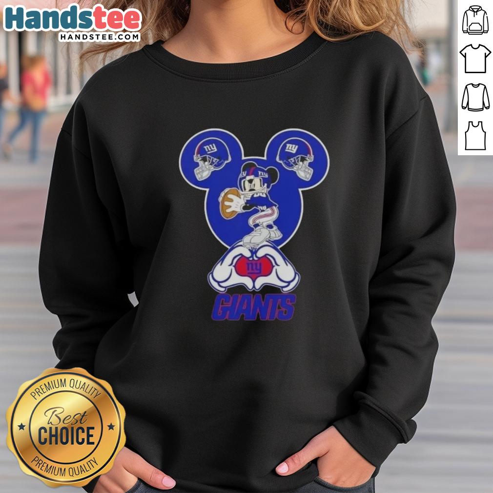 official-mickey-hands-heart-love-new-york-giants-football-sweatshirt Alt Text: Official Mickey Hands Heart Love sweatshirt for New York Giants football fans, showcasing team spirit and style.