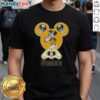 Official Mickey Hands Heart Love T-Shirt for Pittsburgh Steelers fans, showcasing a playful design perfect for game day.