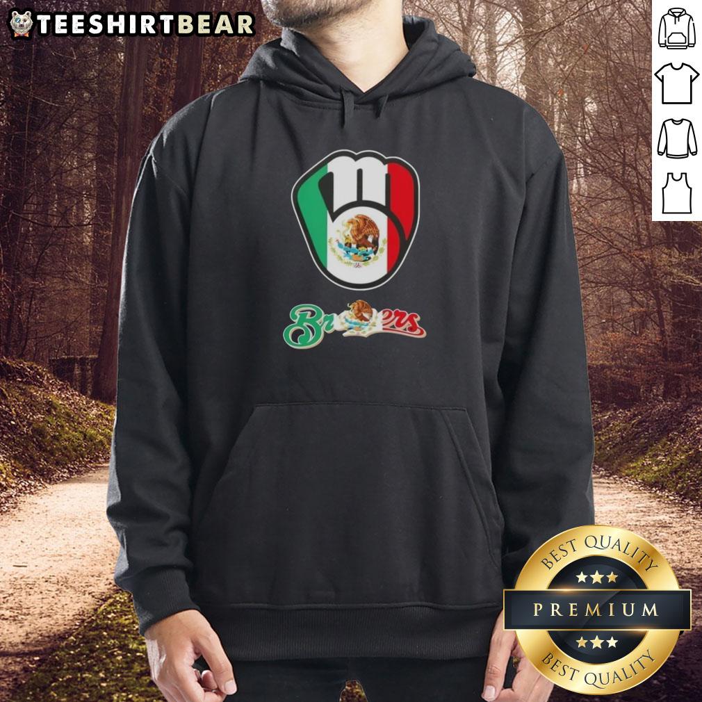 official-milwaukee-brewers-baseball-x-mexican-flag-hoodie Official Milwaukee Brewers Baseball hoodie featuring a vibrant Mexican flag design, perfect for fans and style.