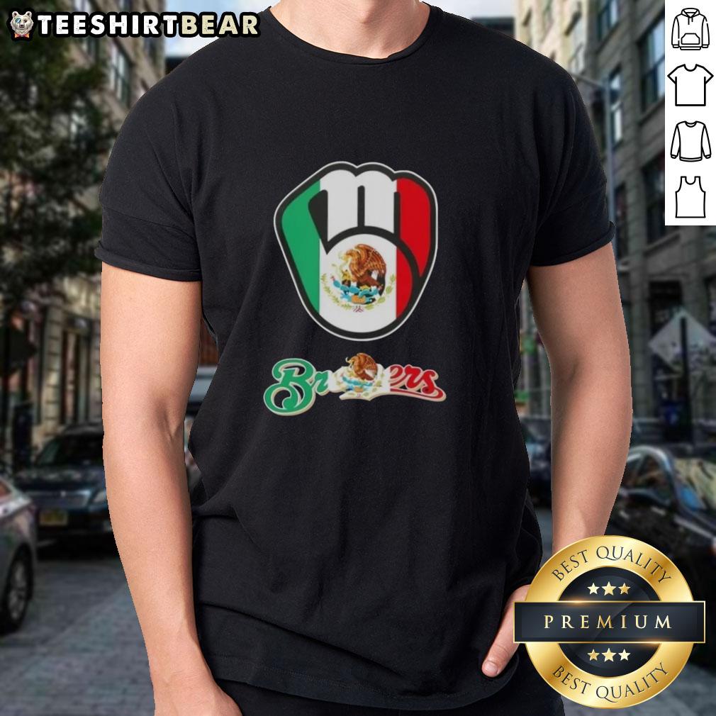 official-milwaukee-brewers-baseball-x-mexican-flag-t-shirt Alt Text: Official Milwaukee Brewers Baseball X Mexican Flag T-Shirt featuring vibrant colors and team logo for fans.