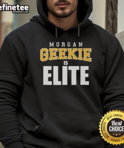 Official Morgan Geekie Is Elite Hoodie featuring sleek design and vibrant graphics for fans and fashion enthusiasts.