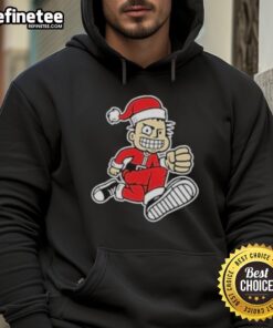 Official MXPX Santa PX Hoodie featuring a festive design, perfect for fans and cozy winter wear.