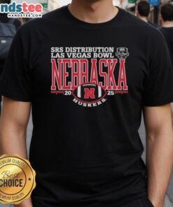 Official Nebraska Huskers Football 2025 Salute To Veterans Bowl T-Shirt showcasing team pride and tribute to veterans.