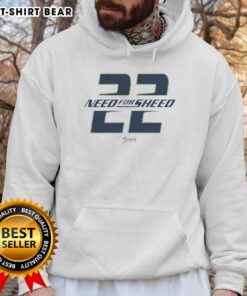 Official Need For Sheed 22 graphic hoodie featuring bold design and comfortable fit, perfect for basketball fans.