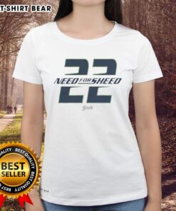 Official Need For Sheed 22 graphic ladies tee featuring bold design and comfortable fit for basketball fans.