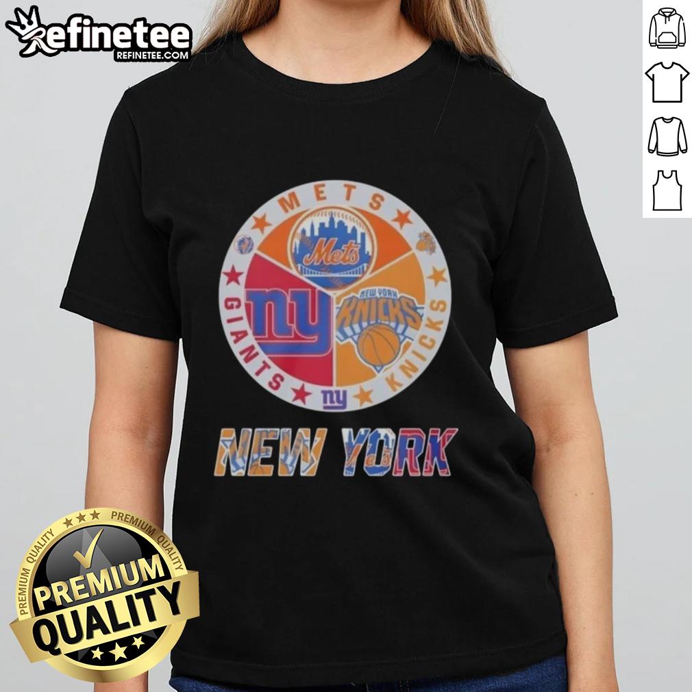 official-new-york-knicks-new-york-mets-new-york-giants-mashup-logo-ladies-tee Alt Text: Official New York Knicks, Mets, and Giants mashup logo on a stylish ladies tee, perfect for NYC sports fans.