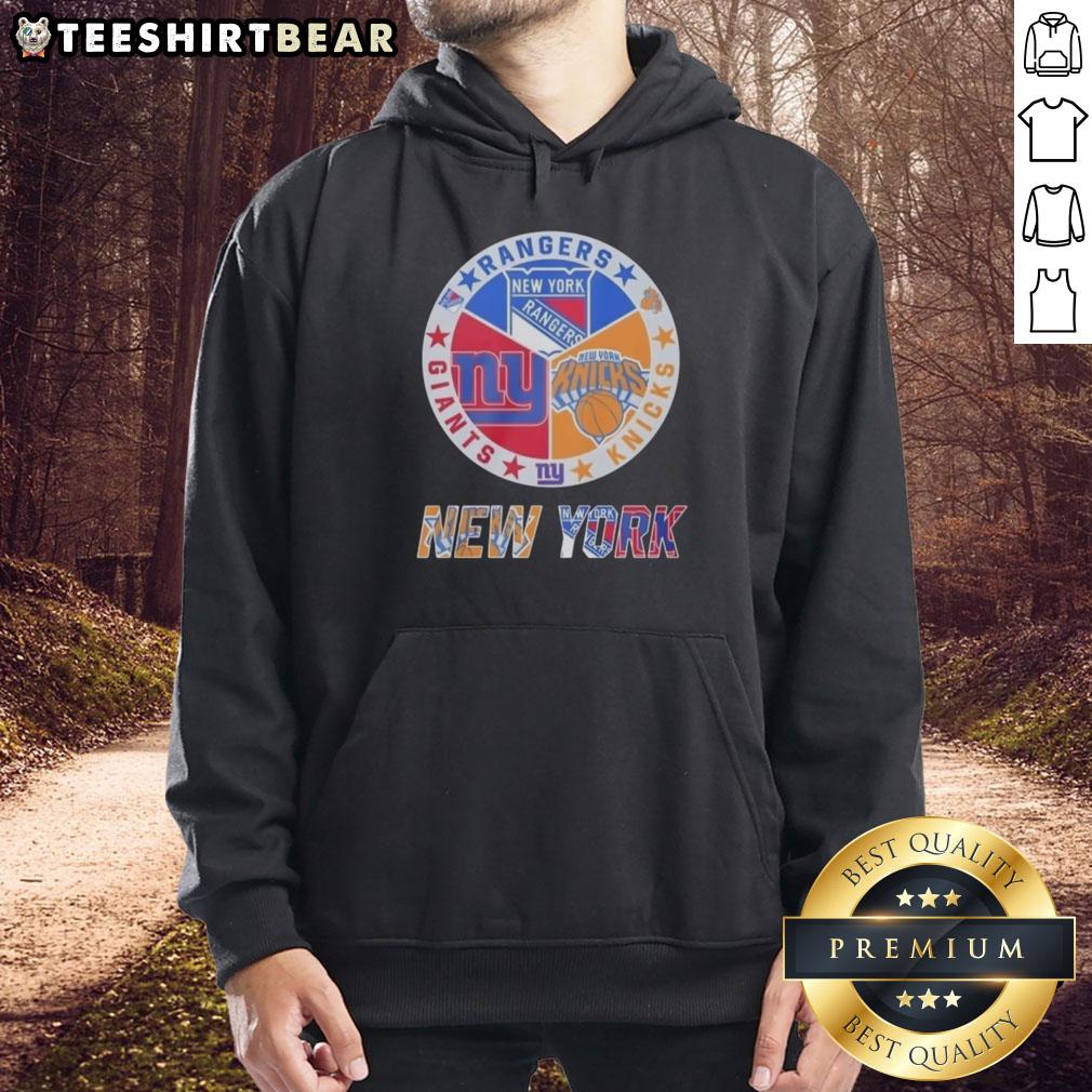 official-new-york-rangers-new-york-giants-new-york-knicks-mashup-logo-hoodie Alt Text: Official New York Rangers, Giants, Knicks mashup logo hoodie showcasing iconic team logos in vibrant design.