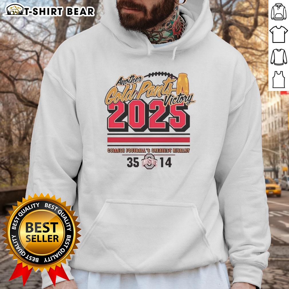 Official Ohio State Buckeyes 2025 Another Gold Pants Hoodie Official Ohio State Buckeyes 2025 Another Gold Pants Hoodie featuring team colors and logo, perfect for fans.