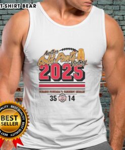 Official Ohio State Buckeyes 2025 Another Gold Pants Tank Top featuring team colors and logo, perfect for game day.