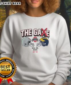 Alt Text: Official Ohio State Football The Game Winner 2025 Sweatshirt featuring bold team colors and logo design.