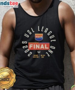 Official One Knoxville SC 2025 USL League One Final tank top featuring team logo and vibrant design for fans.