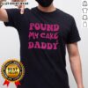Official Pound My Cake Daddy Melting Letter Meme T-Shirt featuring a vibrant graphic design and playful text.