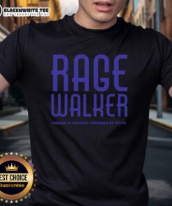 Official Rage Walker Fueled By Silence Powered By Spite T-Shirt featuring bold graphics and striking design for fans.