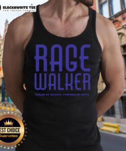 Official Rage Walker tank top featuring 'Fueled By Silence, Powered By Spite' design for bold, expressive style.