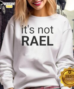 Official Russel Hobbs sweatshirt featuring 'It's Not Real' design, perfect for casual wear and stylish comfort.
