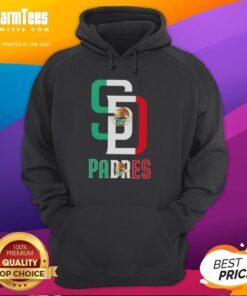 Official San Diego Padres baseball hoodie featuring the Mexican flag design, perfect for fans and stylish game day wear.