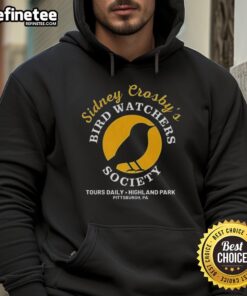 Alt Text: Cozy Official Sidney Crosby Bird Watchers Throw Blanket Hoodie featuring a stylish design, perfect for sports fans.