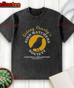Alt Text: Cozy Official Sidney Crosby Bird Watchers throw blanket featuring a washed t-shirt design, perfect for fans and collectors.