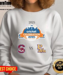 Official South Carolina State Bulldogs vs Prairie View AM Panthers 2025 Celebration Bowl sweatshirt in vibrant colors.