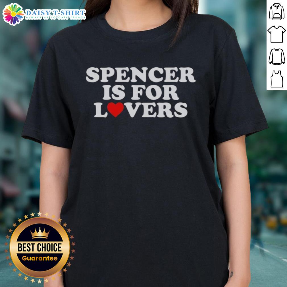 Official Spencer Is For Lovers Ladies Tee Official Spencer Is For Lovers ladies tee featuring a stylish design, perfect for casual wear and local pride.