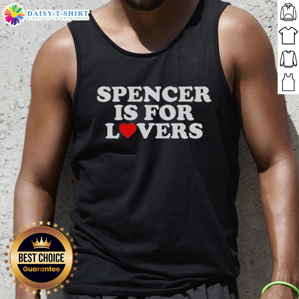 Official Spencer Is For Lovers Tank Top Official Spencer Is For Lovers tank top featuring a stylish design perfect for summer fashion and local pride.