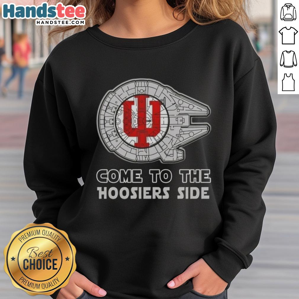 official-star-wars-come-to-the-indiana-hoosiers-side-sweatshirt Official Star Wars Indiana Hoosiers side sweatshirt featuring iconic graphics and a cozy design for fans and students.