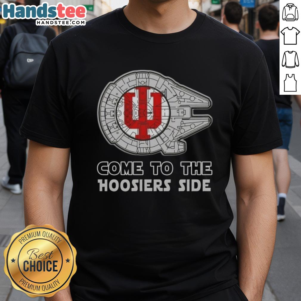 official-star-wars-come-to-the-indiana-hoosiers-side-t-shirt-1 Official Star Wars Come To The Indiana Hoosiers Side T-Shirt featuring iconic graphics for fans and collectors.