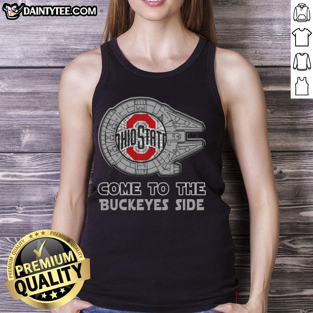 official-star-wars-come-to-the-ohio-state-buckeyes-side-tank-top Official Star Wars Come to the Ohio State Buckeyes Side Tank Top featuring a bold design and comfortable fit for fans.