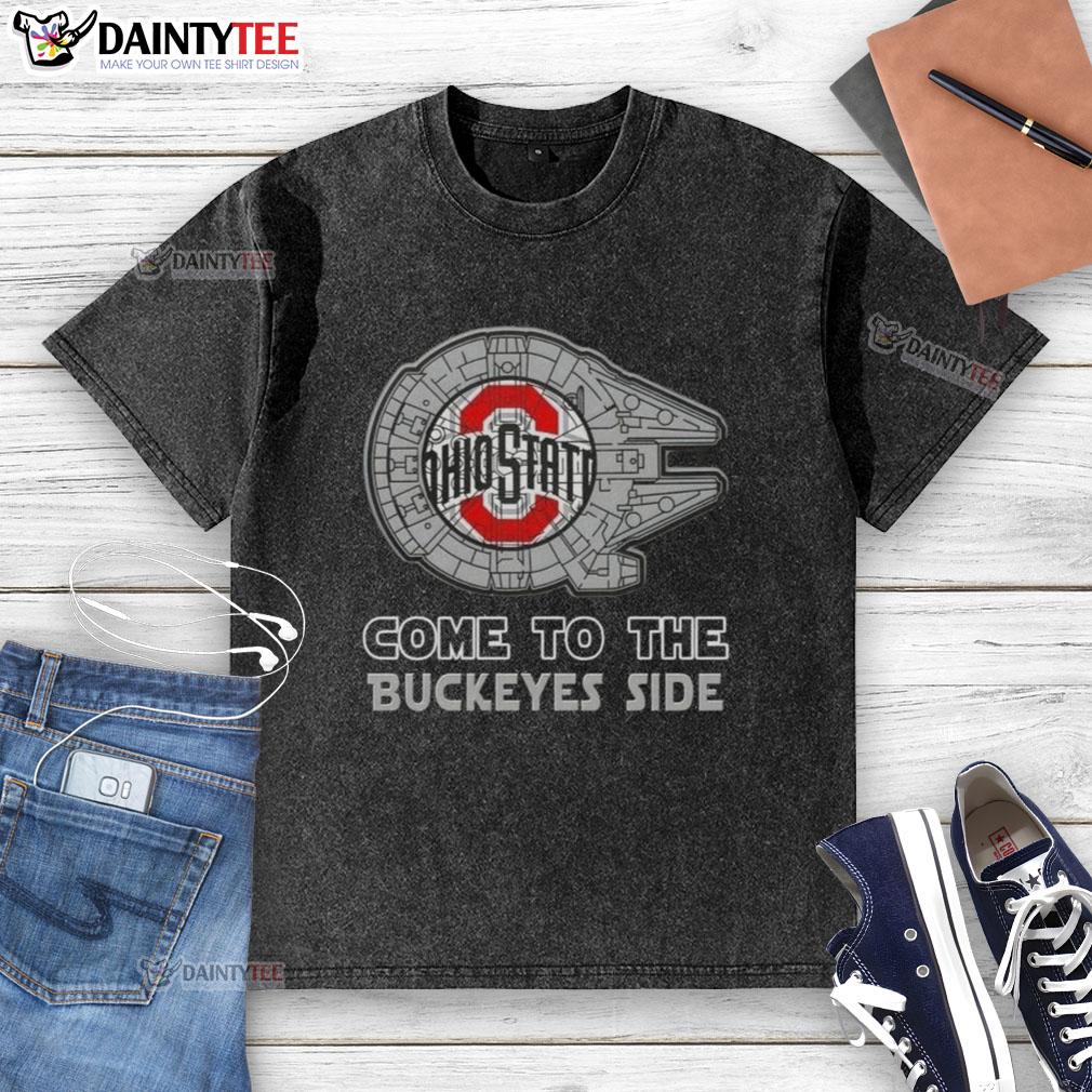 official-star-wars-come-to-the-ohio-state-buckeyes-side-washed-t-shirt Alt Text: Official Star Wars Come to the Ohio State Buckeyes Side Washed T-Shirt featuring vibrant graphics and a comfortable fit.