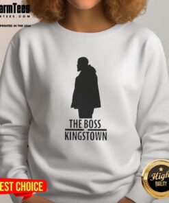 Official The Boss of Kingstown Sweatshirt featuring a bold design perfect for fans of the series and stylish comfort.