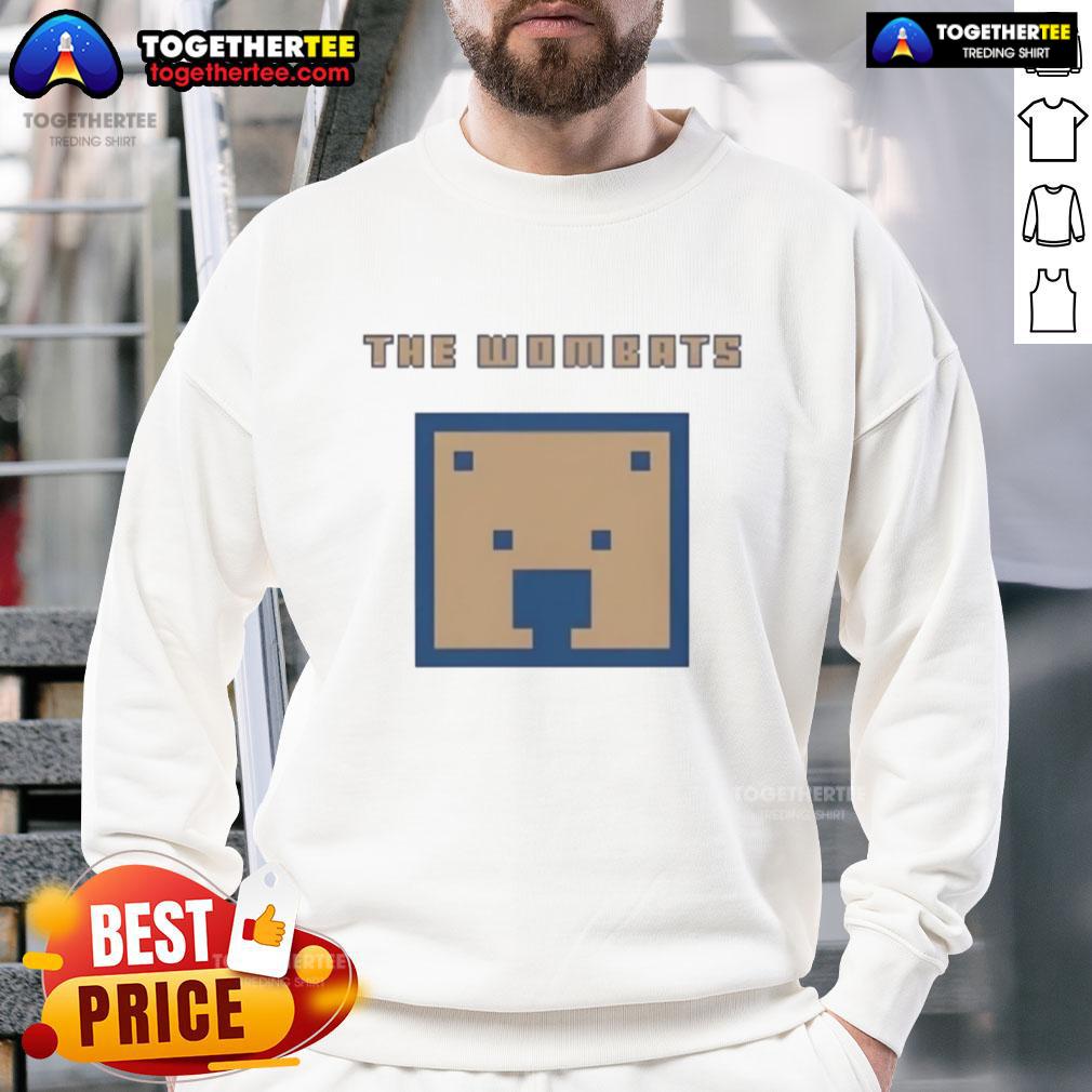 Official The Wombats Sweatshirt Official The Wombats sweatshirt featuring a stylish design, perfect for fans of the band and cozy casual wear.