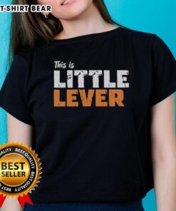 Official This Is A Little Lever Ladies Tee in soft cotton, featuring a stylish design perfect for casual wear.